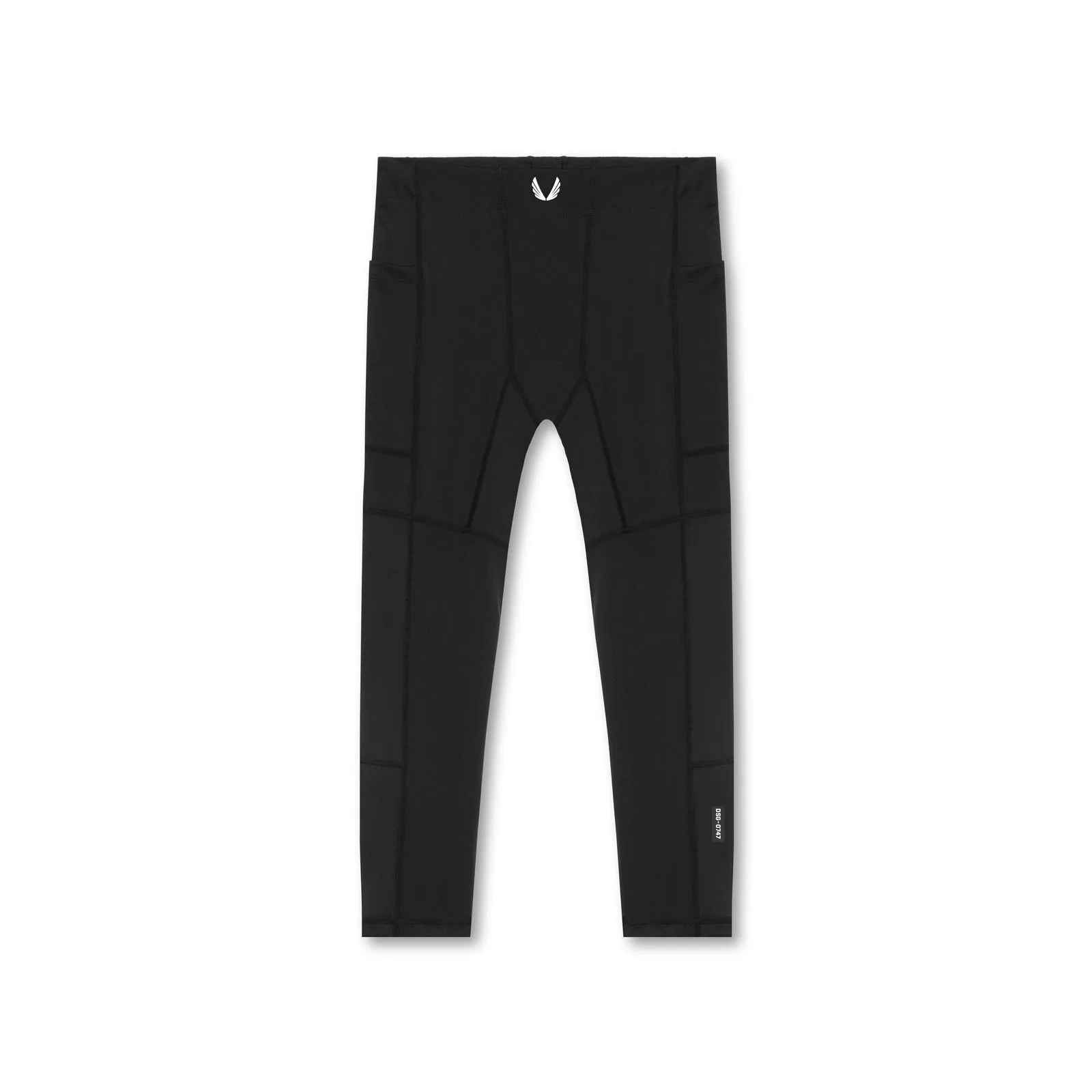 0747. WarpFlexx™ Side Pocket 3/4-Length Legging - Black