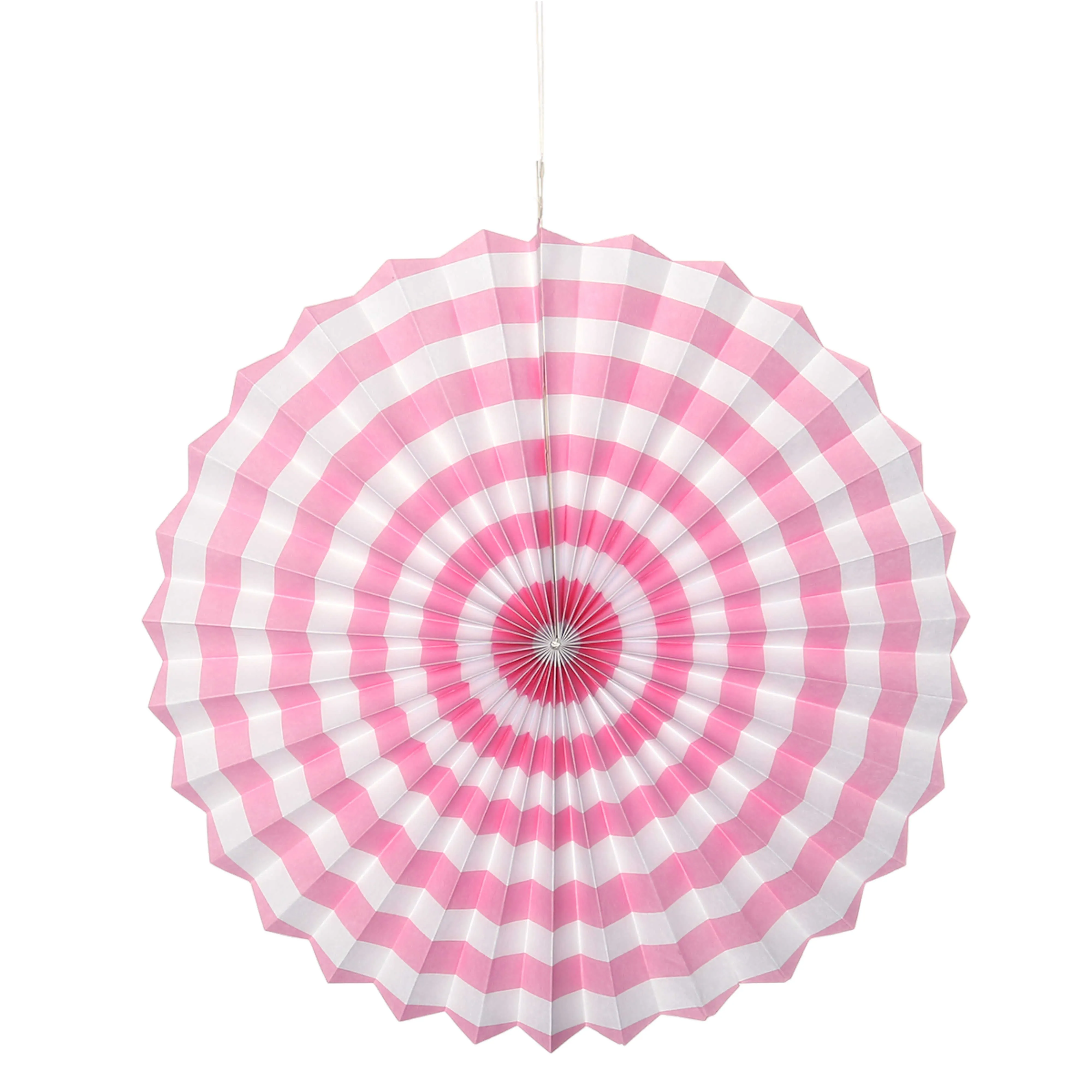 6 Pcs Round Shape Japanese Decorative Backdrop Paper Hanging Fan Set For Party Wedding or Decor