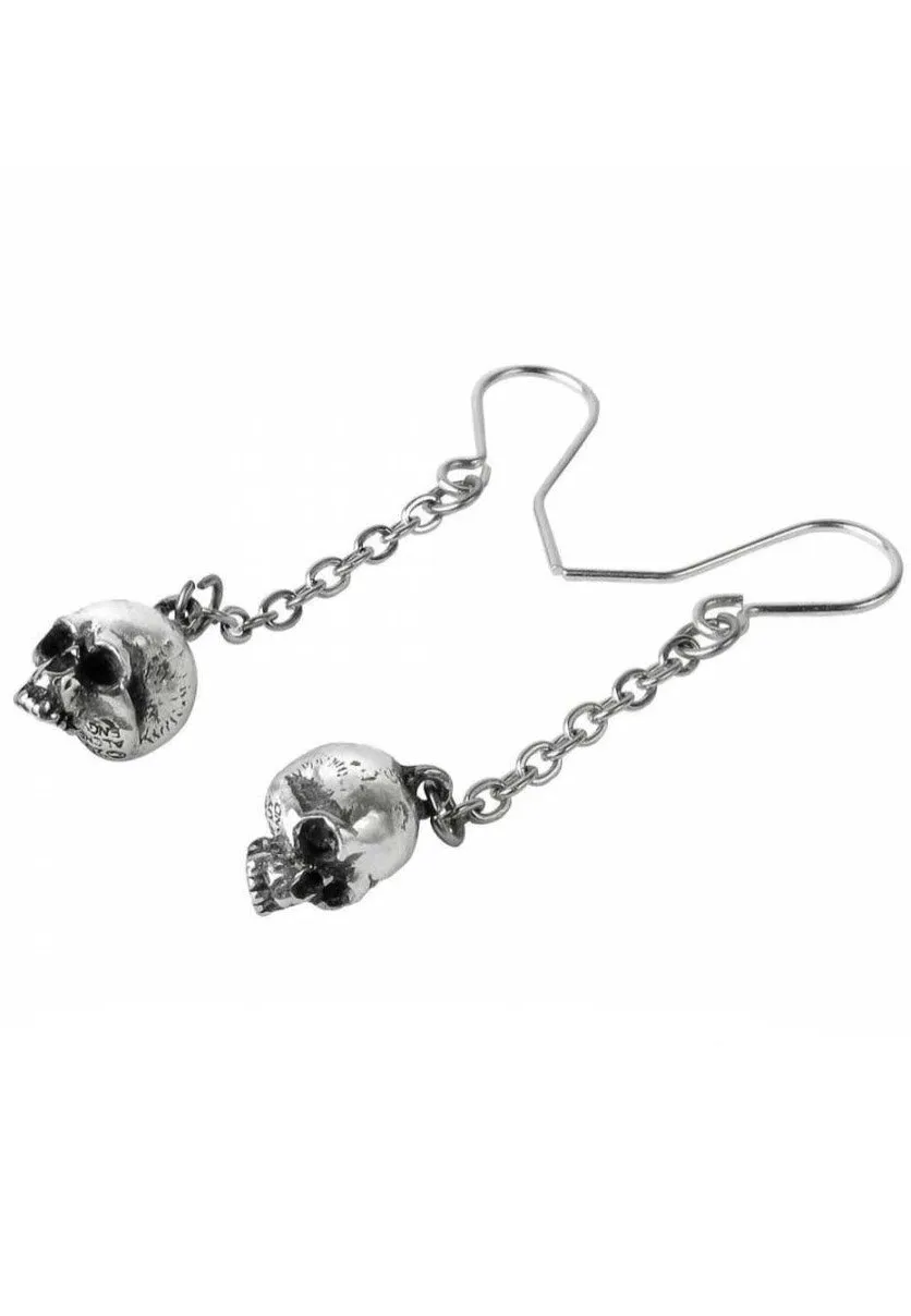 Alchemy England - Deadskull Silver - Earrings