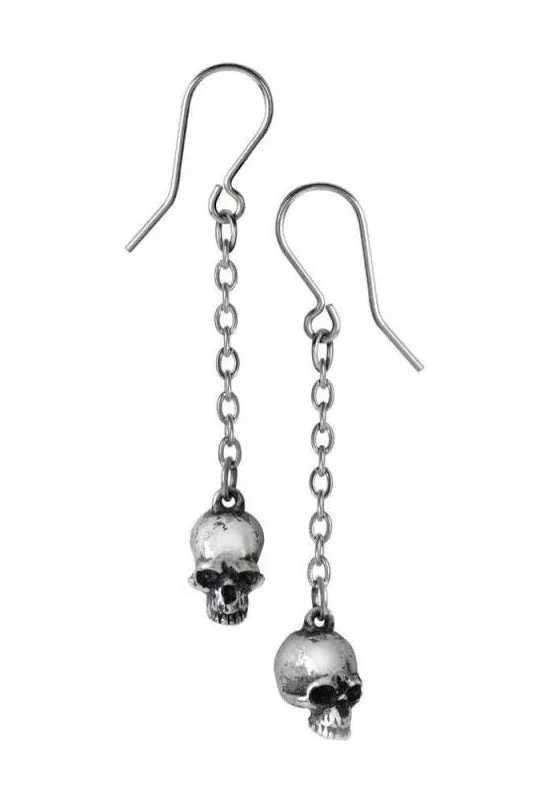 Alchemy England - Deadskull Silver - Earrings