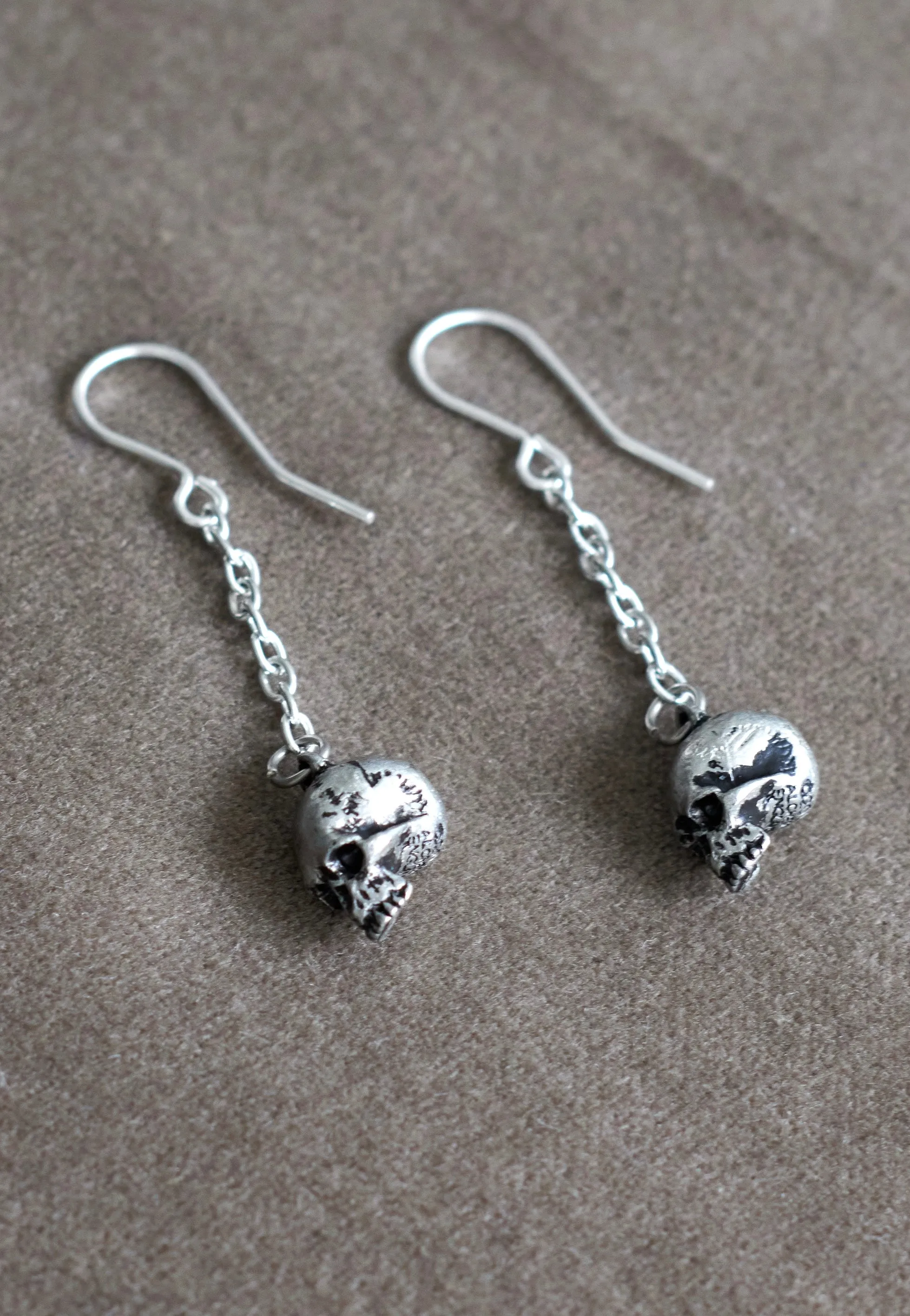 Alchemy England - Deadskull Silver - Earrings