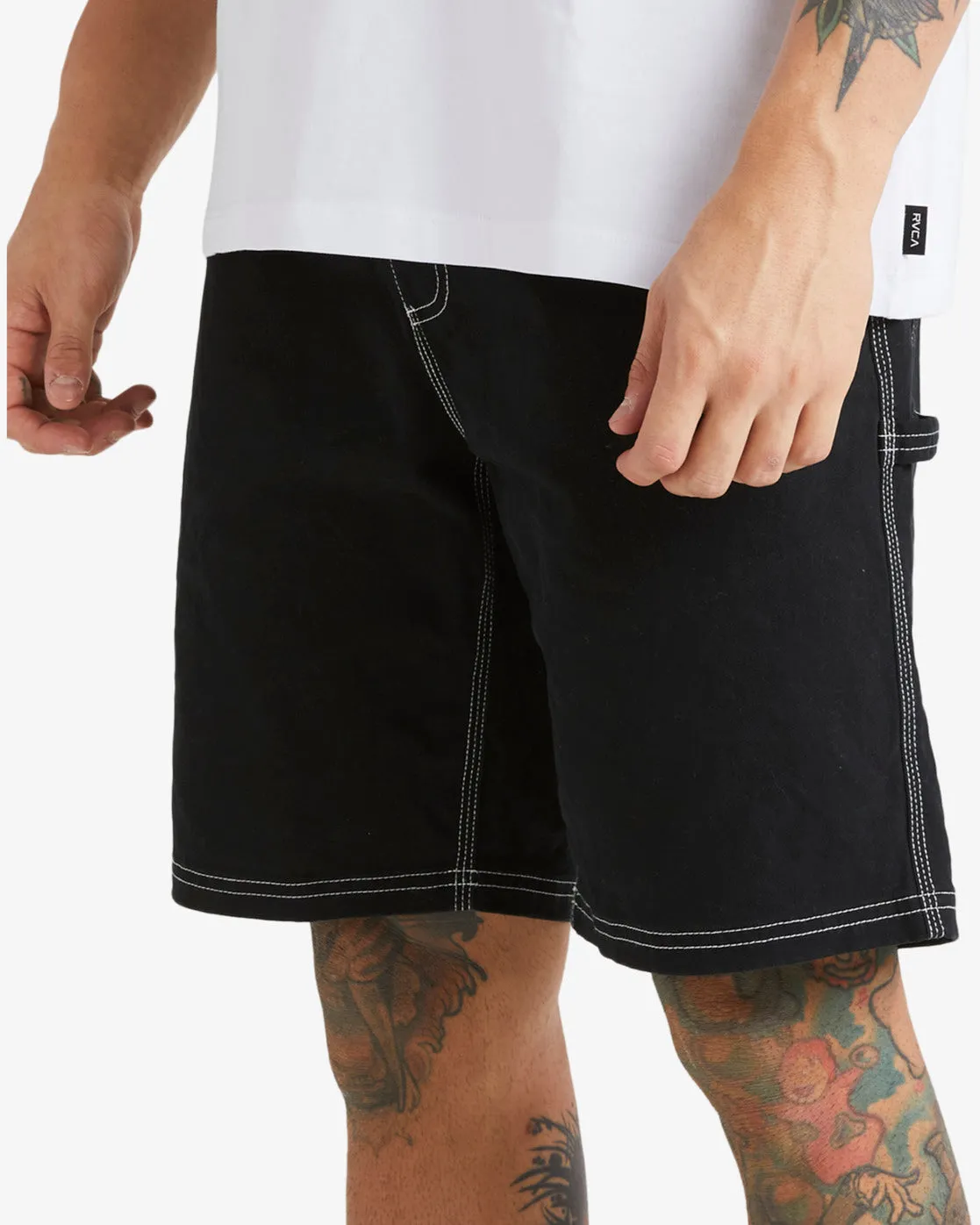 Americana 17 Carpenter Shorts - Black