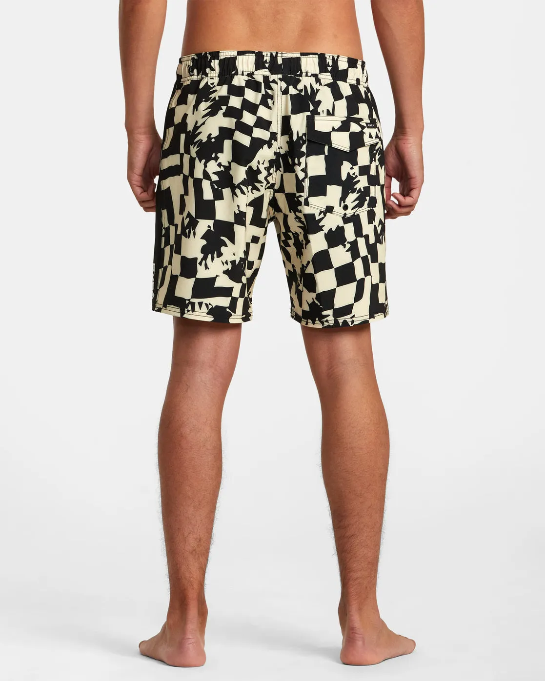 Apex Elastic Waist 17 Boardshorts - Black