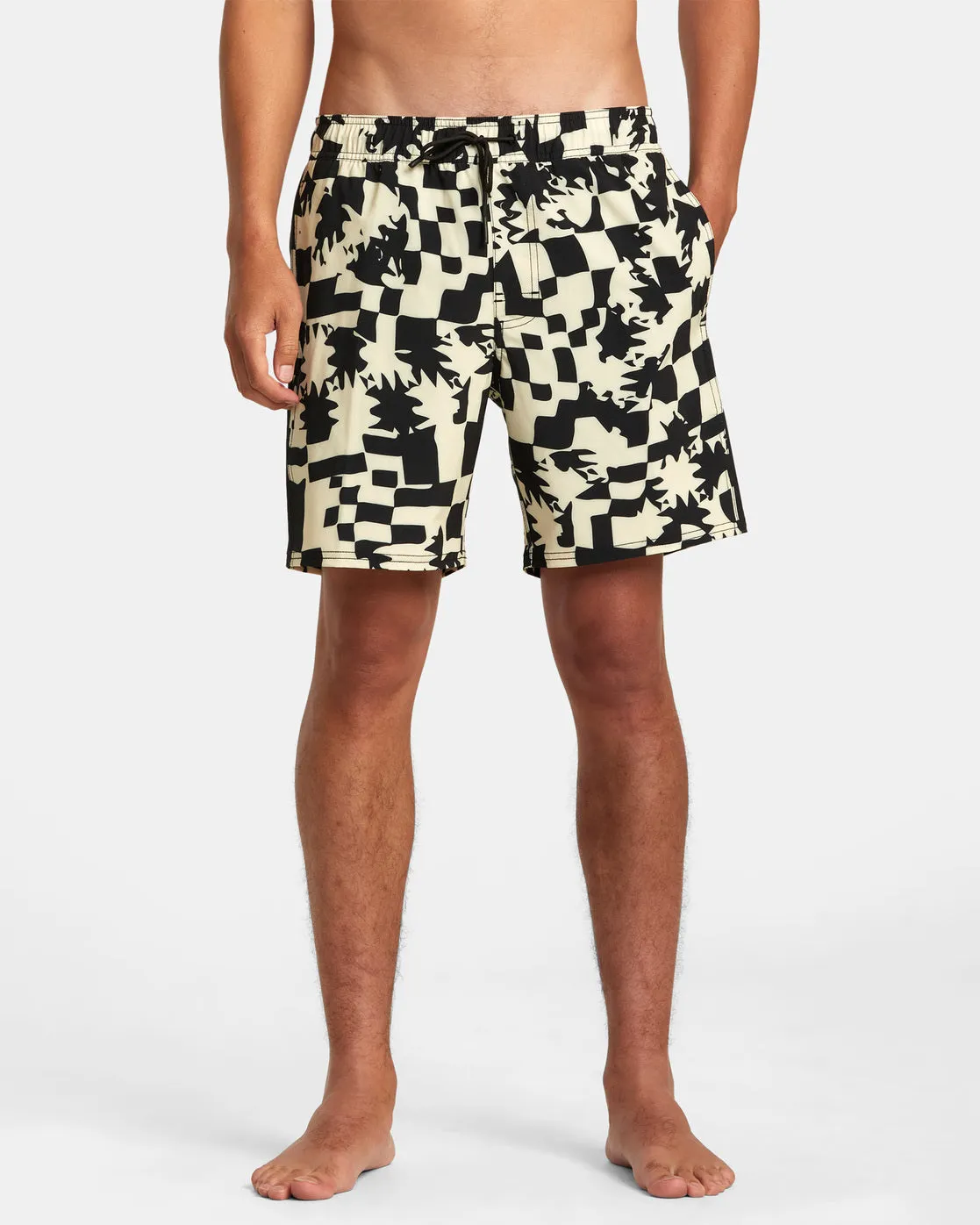 Apex Elastic Waist 17 Boardshorts - Black