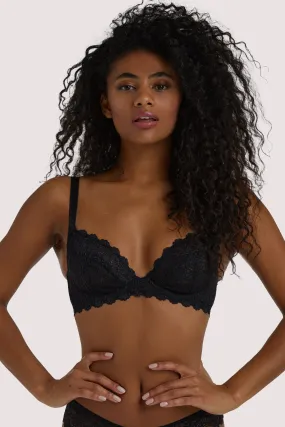 Ariana Black Everyday Lace Bra