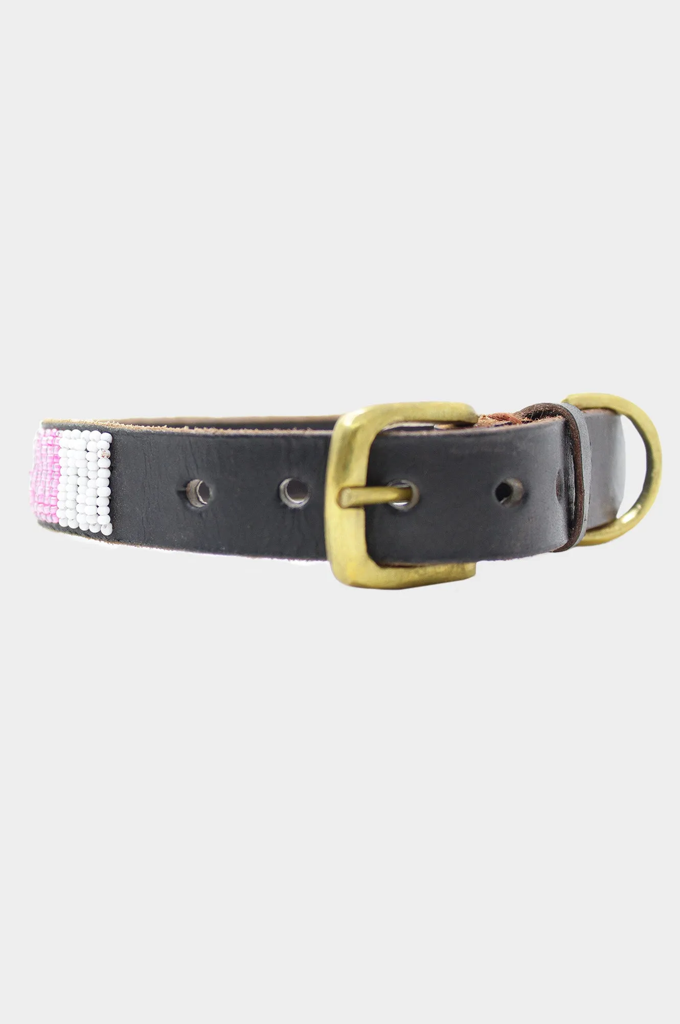 Arrow Dog Collar | Pink/White