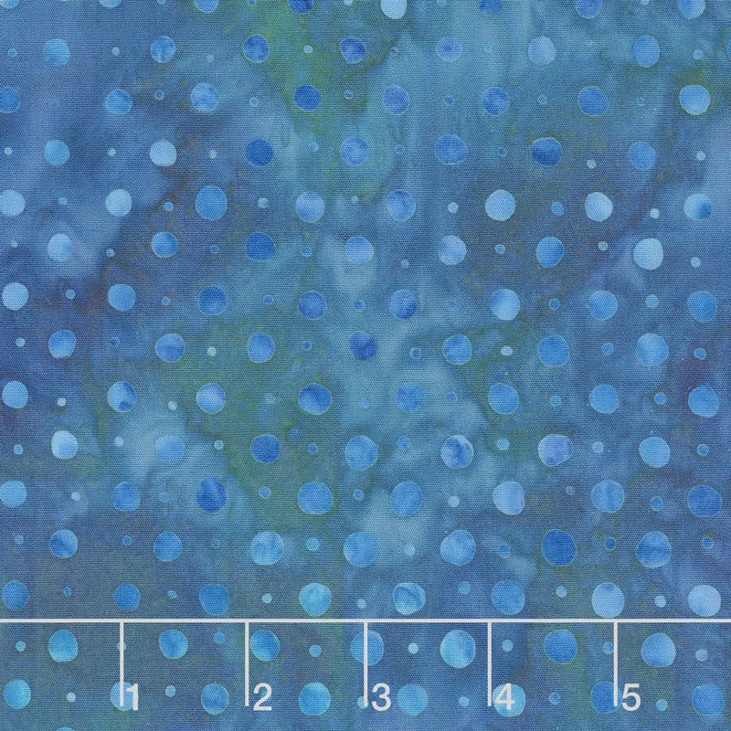 Artisan Batiks - Gazebo Dots Teal Yardage