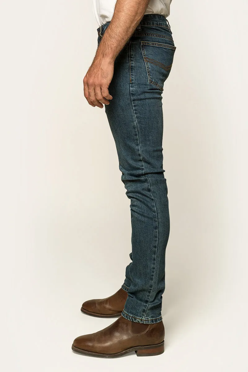 Austin Mens Slim Fit Jean - True Blue