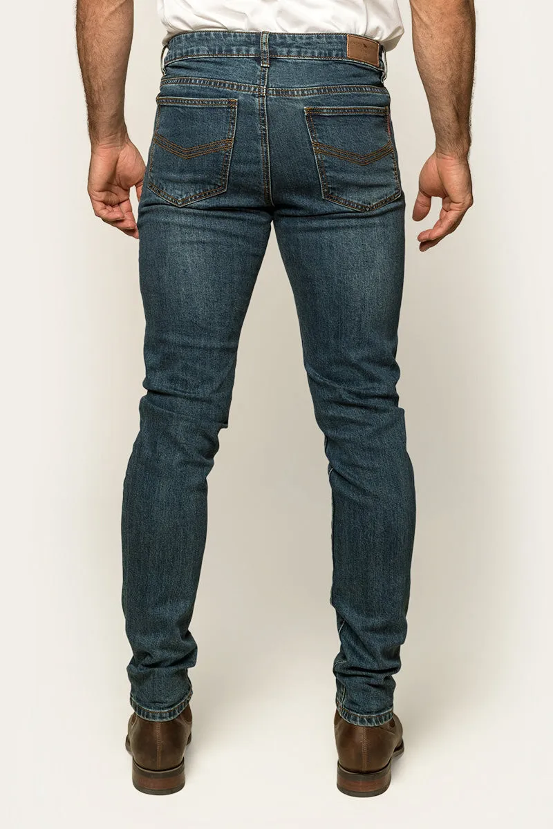 Austin Mens Slim Fit Jean - True Blue