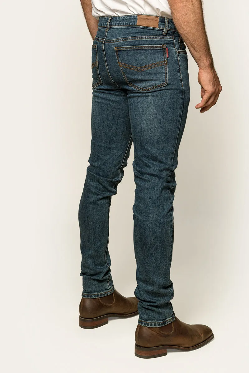 Austin Mens Slim Fit Jean - True Blue