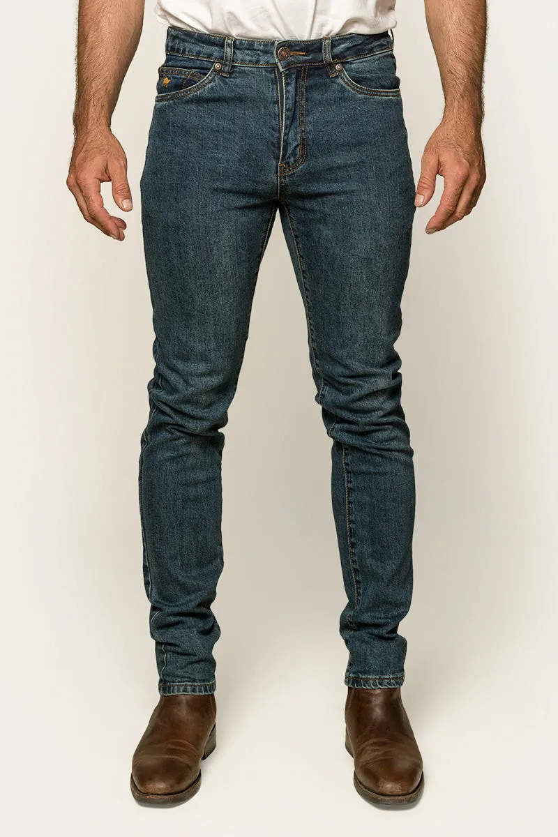 Austin Mens Slim Fit Jean - True Blue