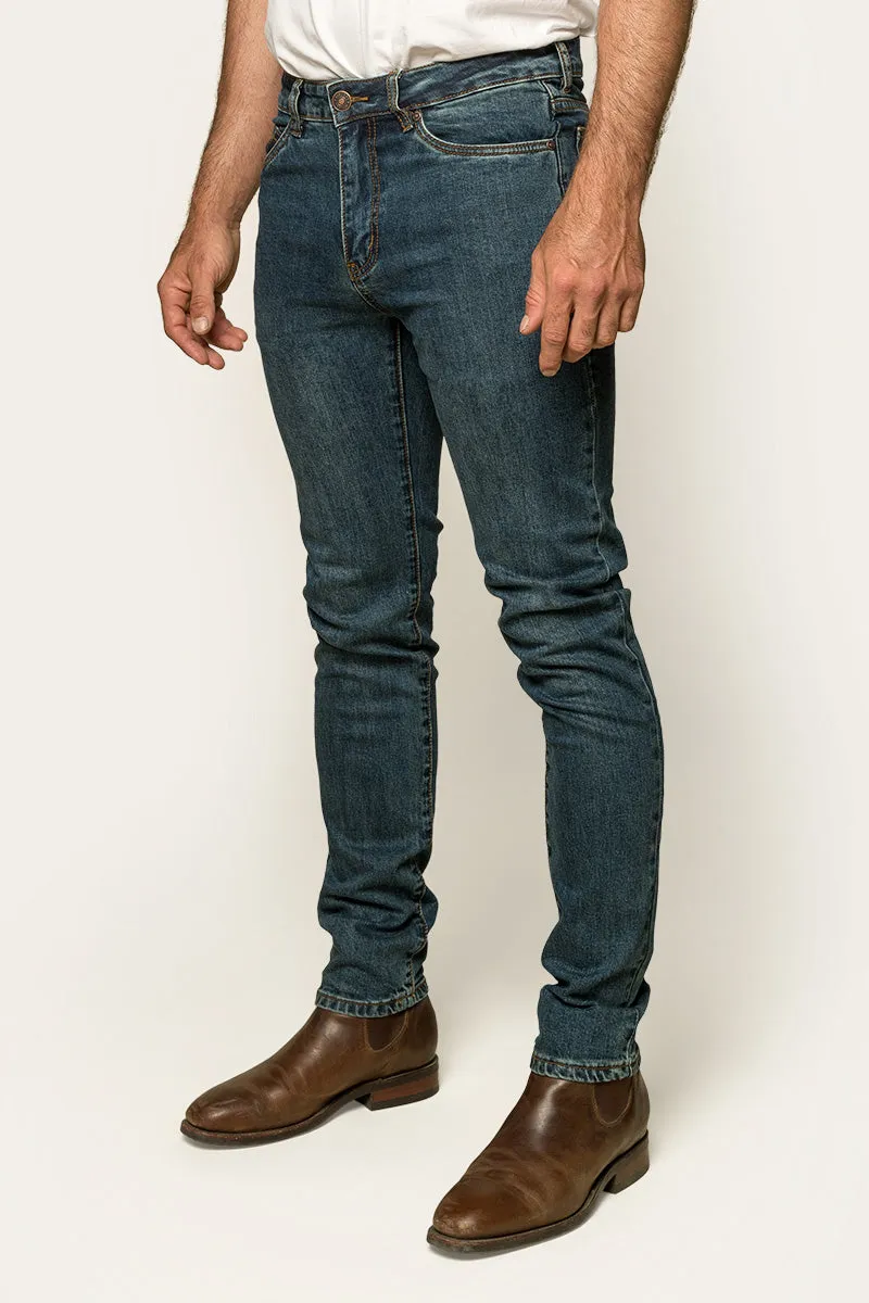 Austin Mens Slim Fit Jean - True Blue