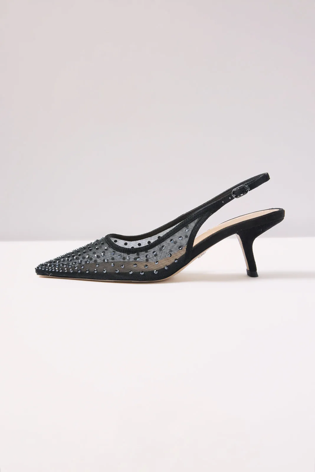 Bianka Mesh Sling Back Heel