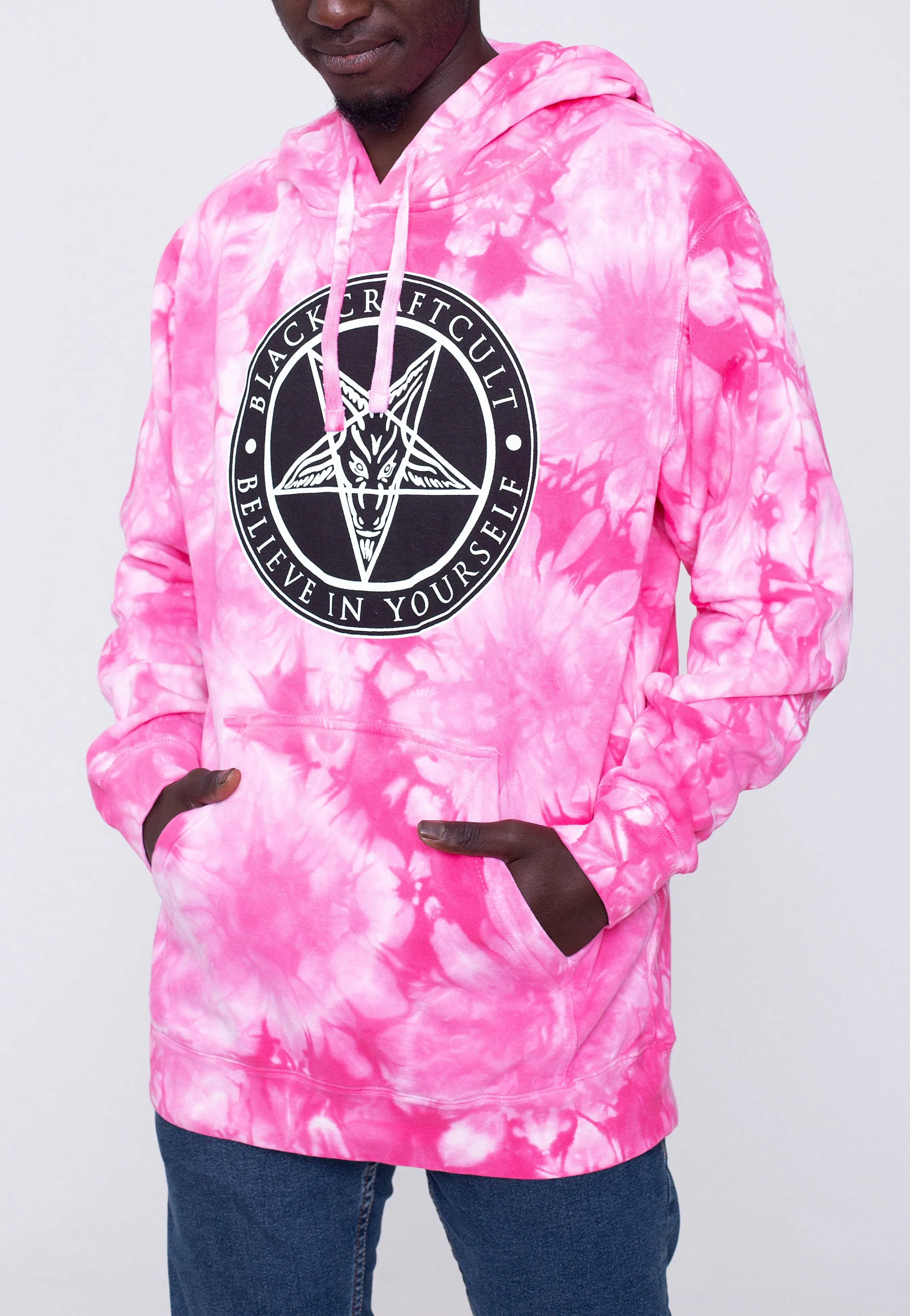 Black Craft Cult - Believe In Yourself Pink Tie Dye - Hoodie