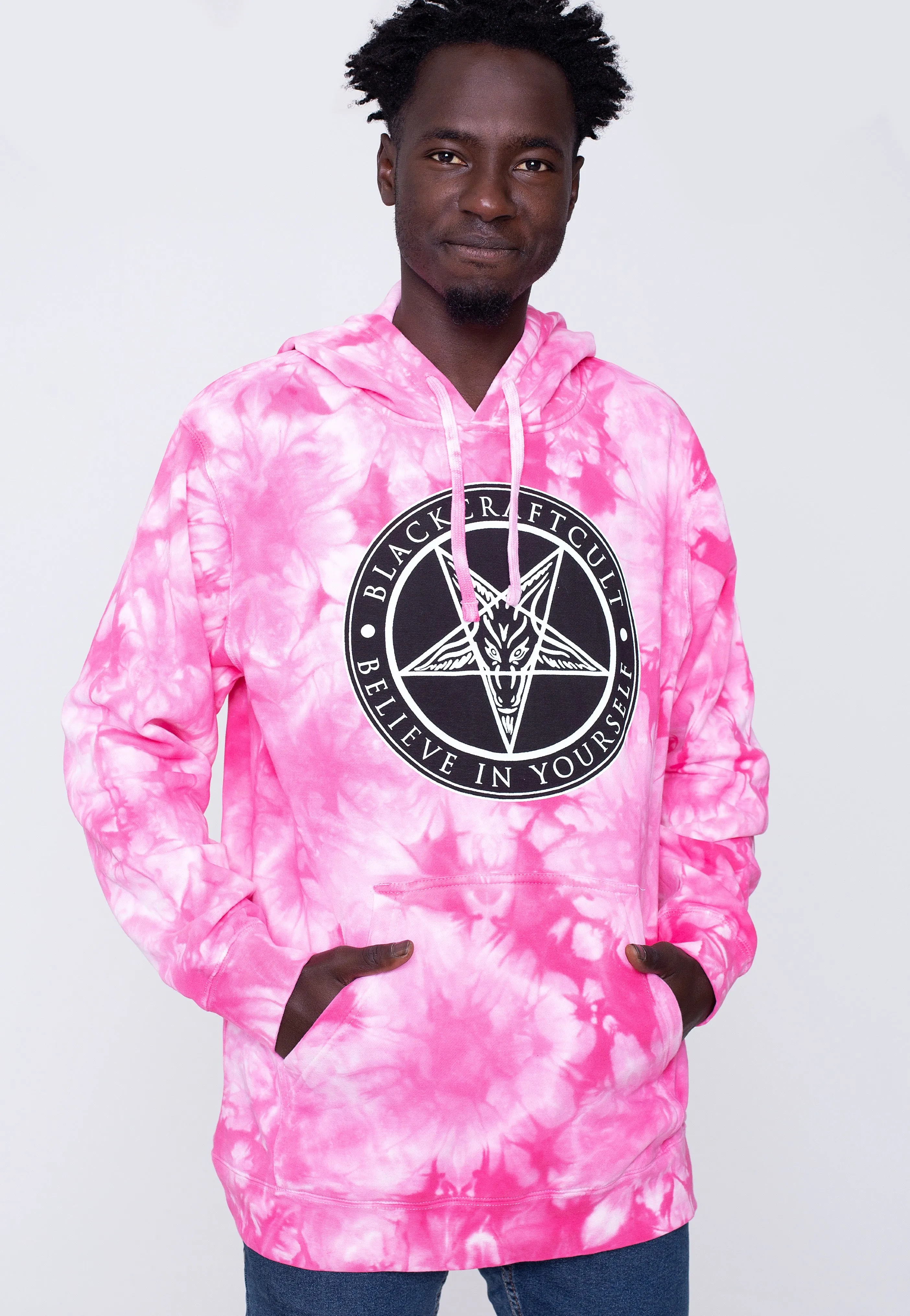 Black Craft Cult - Believe In Yourself Pink Tie Dye - Hoodie