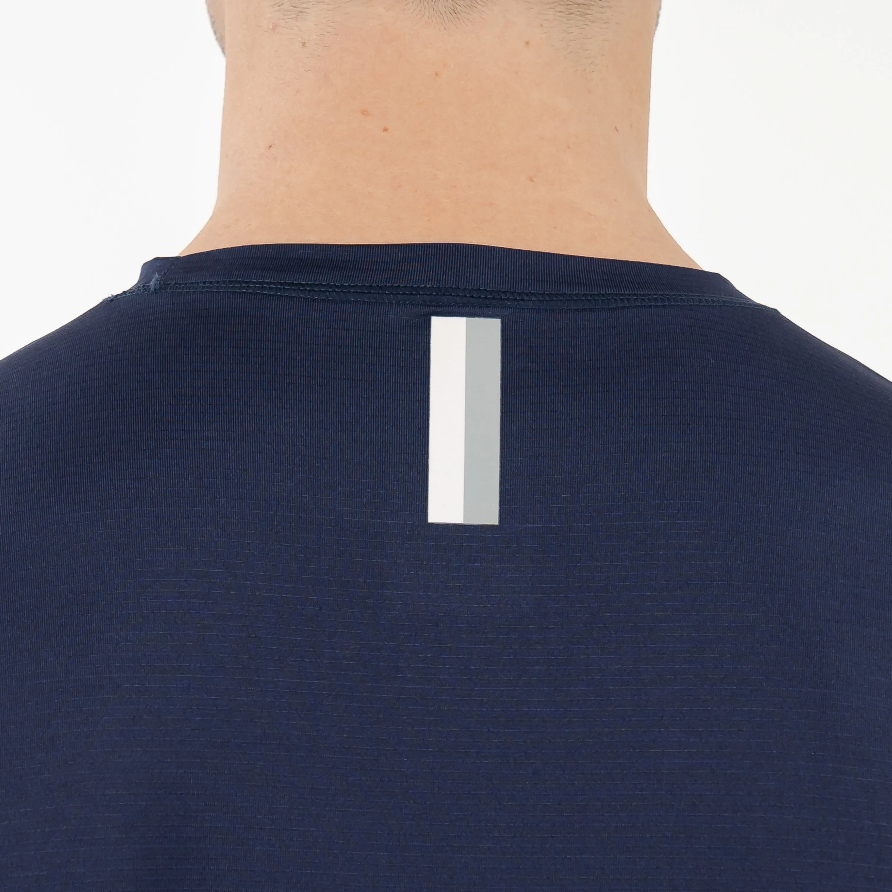 Blitz Tech Tee | Solid - Fleet Navy