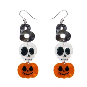 Boo Drop Earrings - Multi