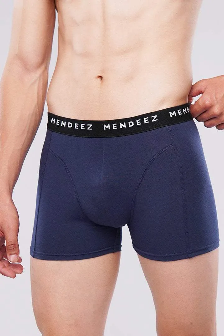 Boxer Briefs - Black, Charcoal Grey & Navy Blue Pack Of 3