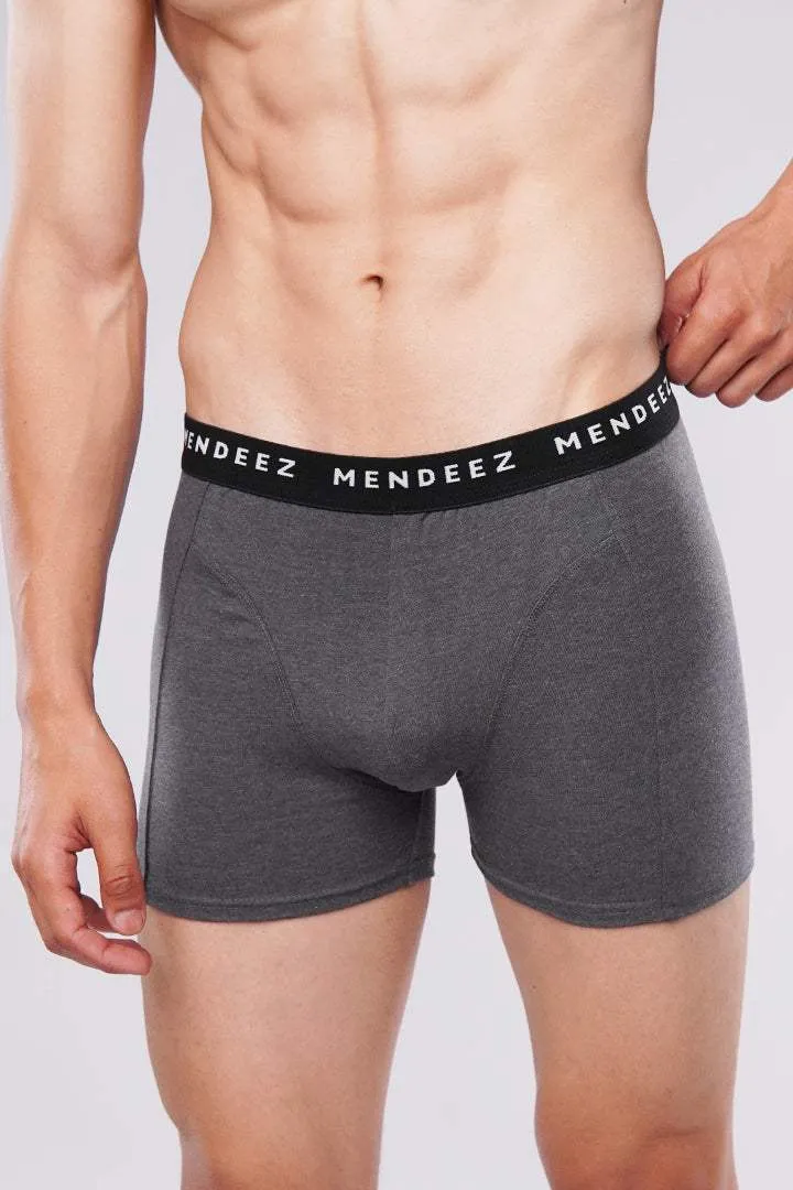 Boxer Briefs - Black, Charcoal Grey & Navy Blue Pack Of 3