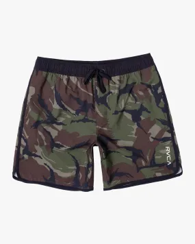 Boys Eastern Elastic Waist 16 Boardshorts - Woodland Camo