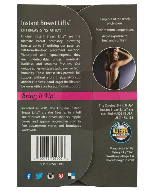 Bring it Up Original Breast Lifts - A-D Cup - Pack of 8