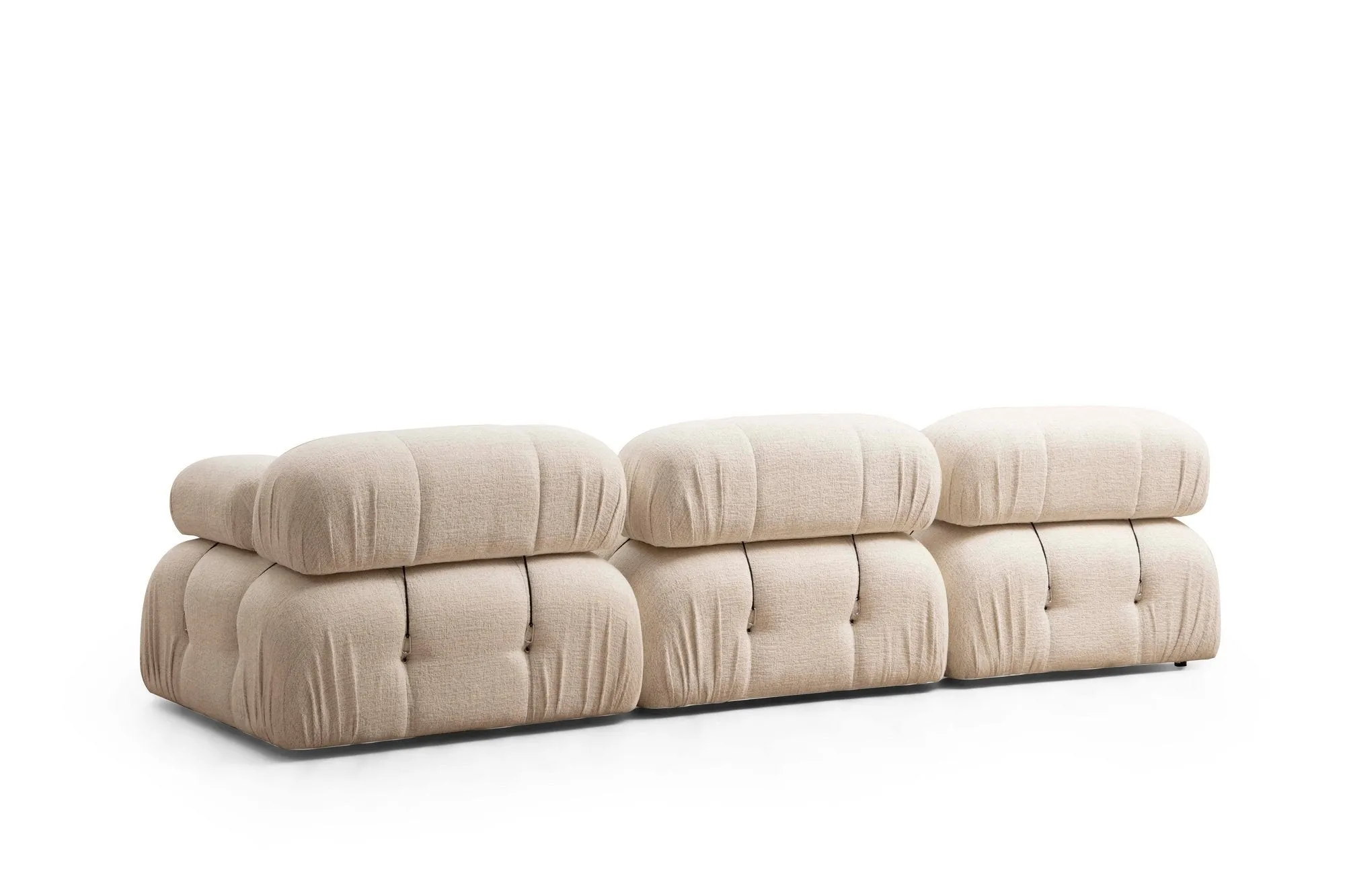 Bubble 3 seater - Cream Bouclette