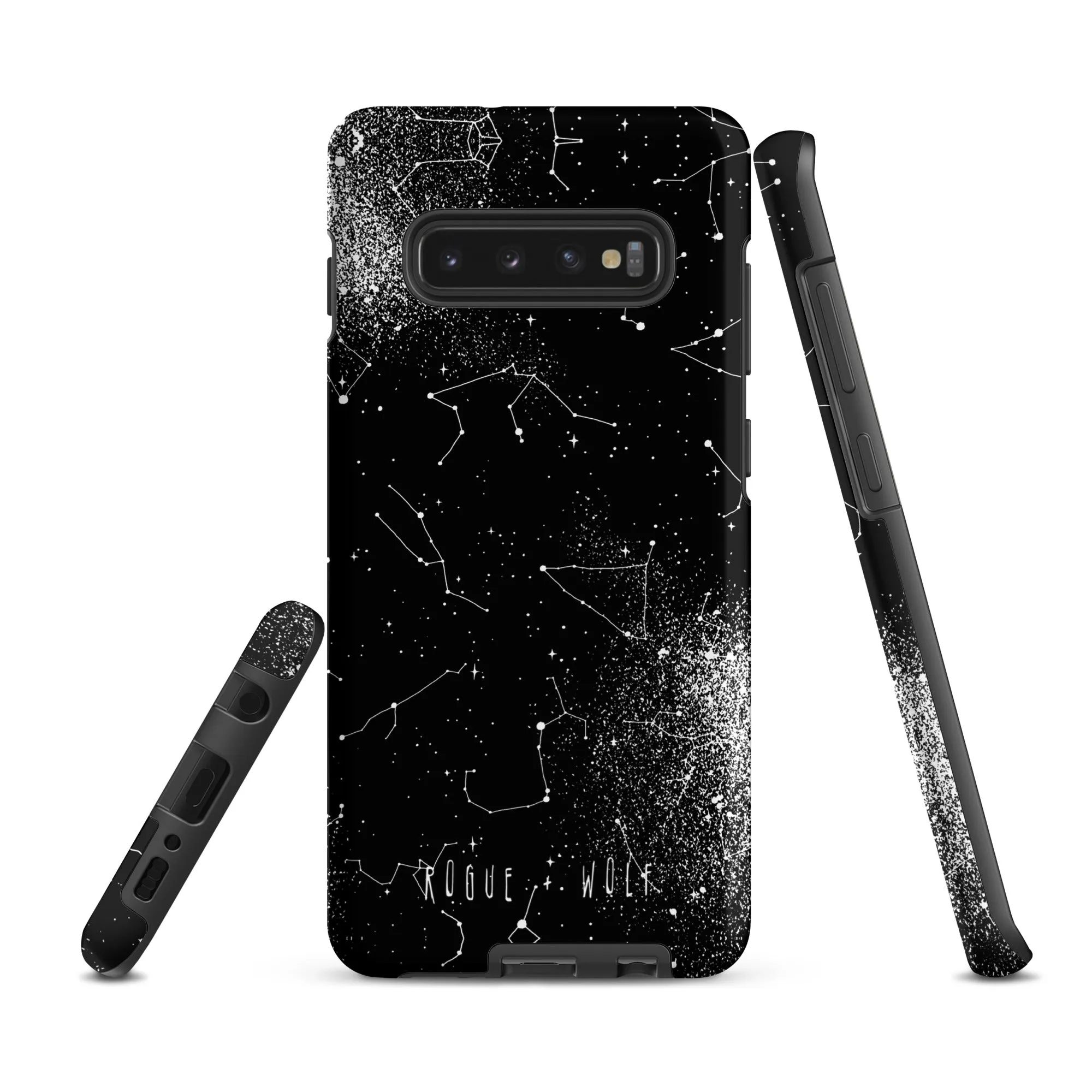 Constellation Tough Phone Case for Samsung - Shockproof Anti-scratch Witchy Goth Cover Cool Gothic Christmas Gifts