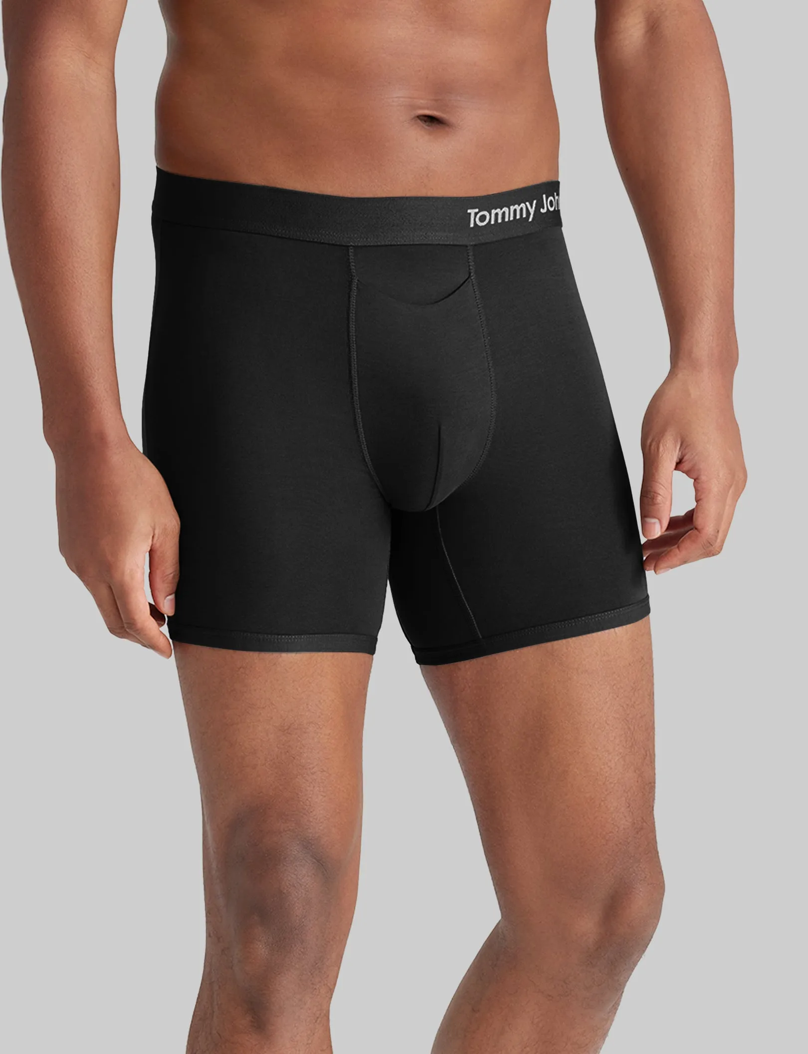 Cool Cotton Mid-Length Boxer Brief 6"