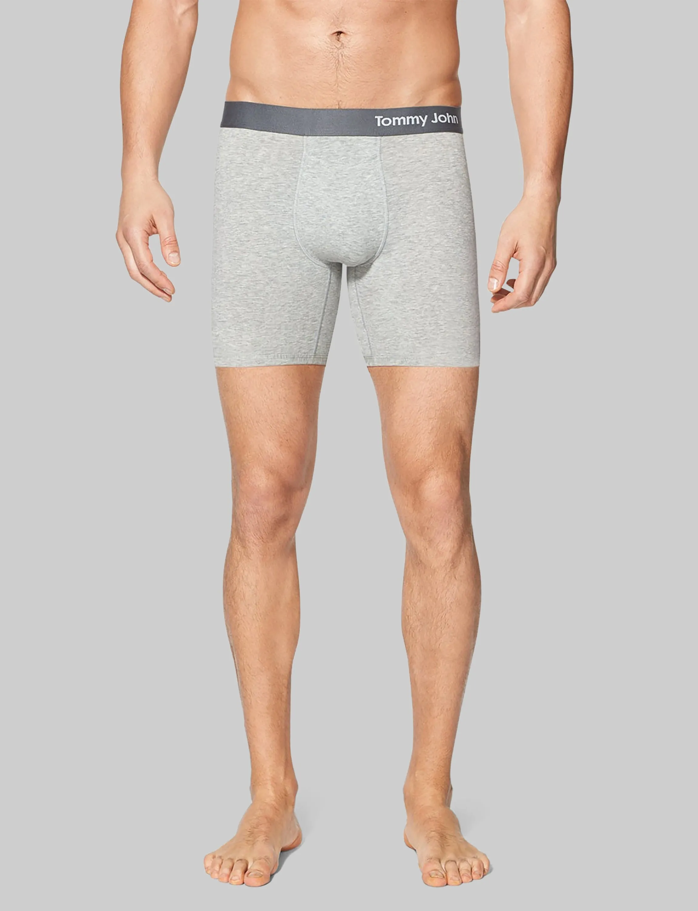 Cool Cotton Mid-Length Boxer Brief 6"