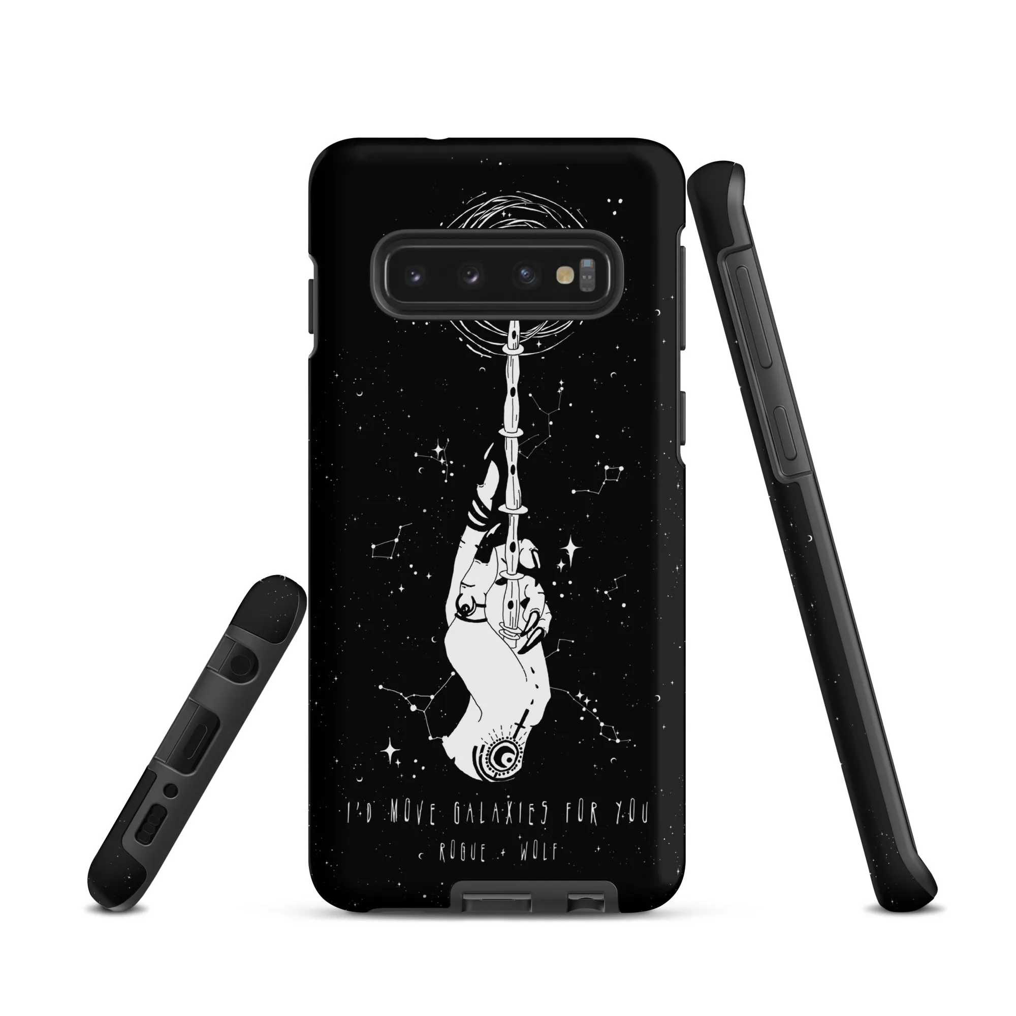 Cosmic Devotion Tough Phone Case for Samsung - Shockproof Witchy Phone Cover Anti-scratch Goth Cell Phone Case Cool Gothic gifts