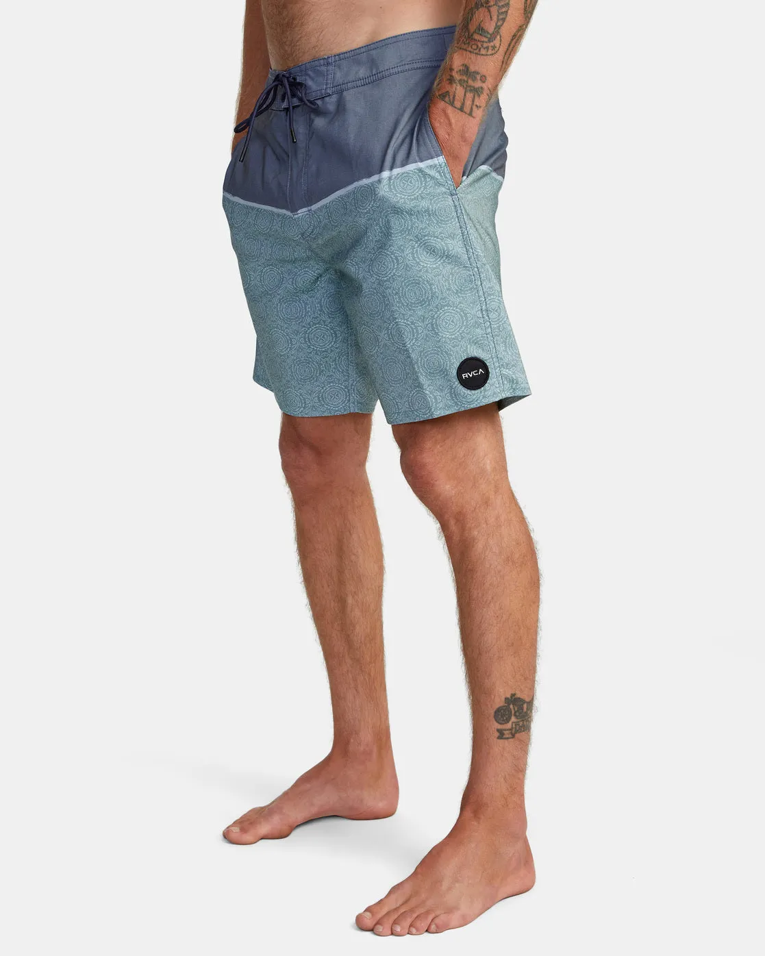 County 18 Boardshorts - Moody Blue