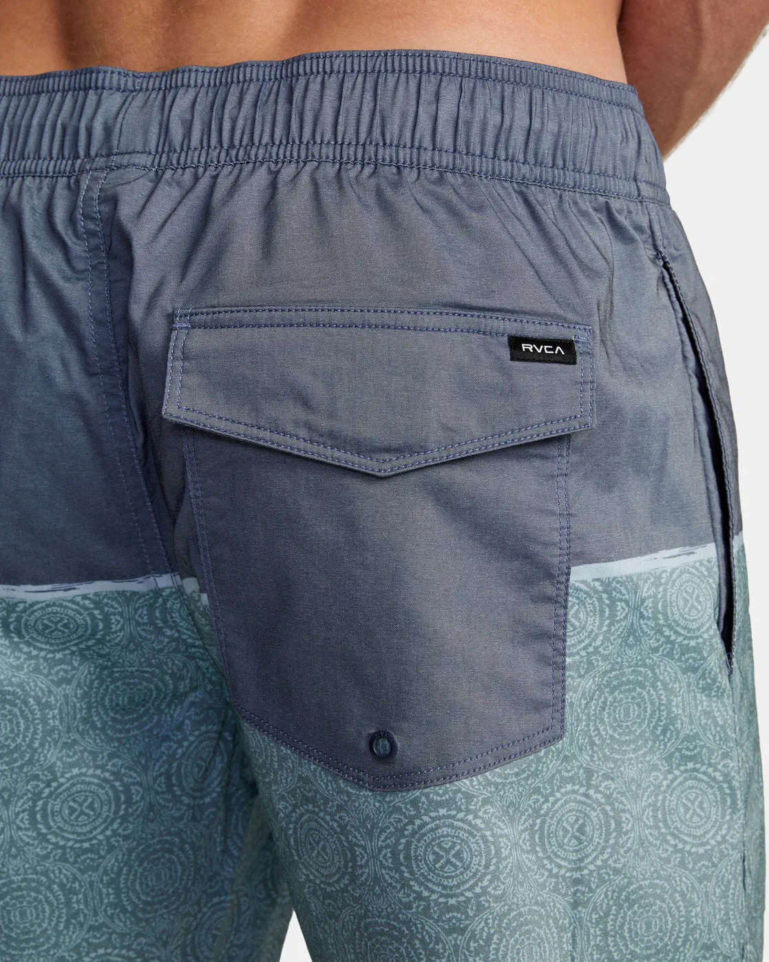 County Elastic Waist 17 Boardshorts - Moody Blue