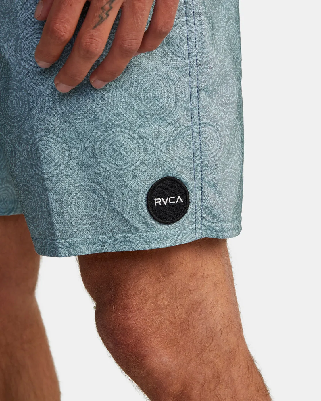 County Elastic Waist 17 Boardshorts - Moody Blue