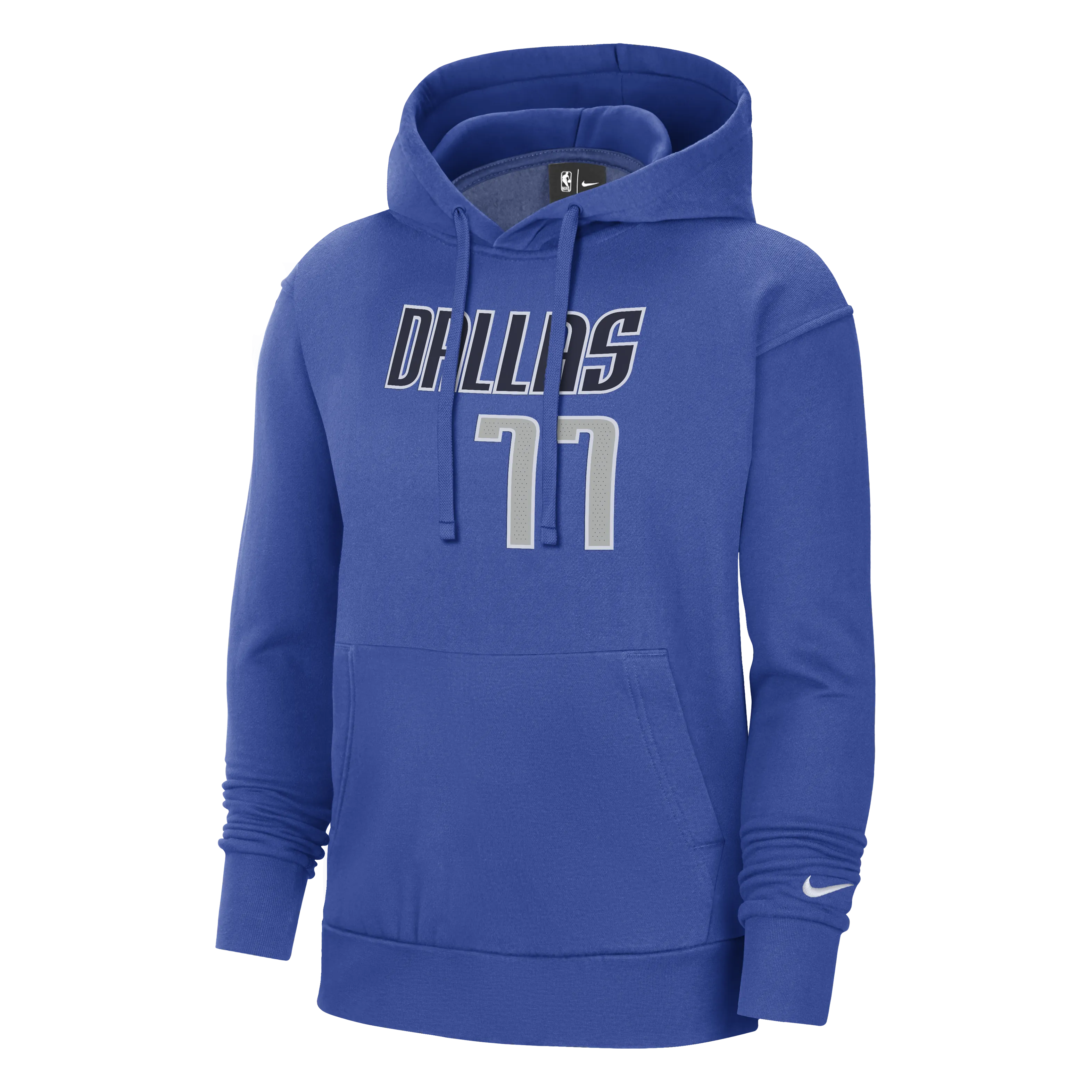 DALLAS MAVERICKS LUKA DONČIĆ NIKE ICON NAME & NUMBER HOODIE