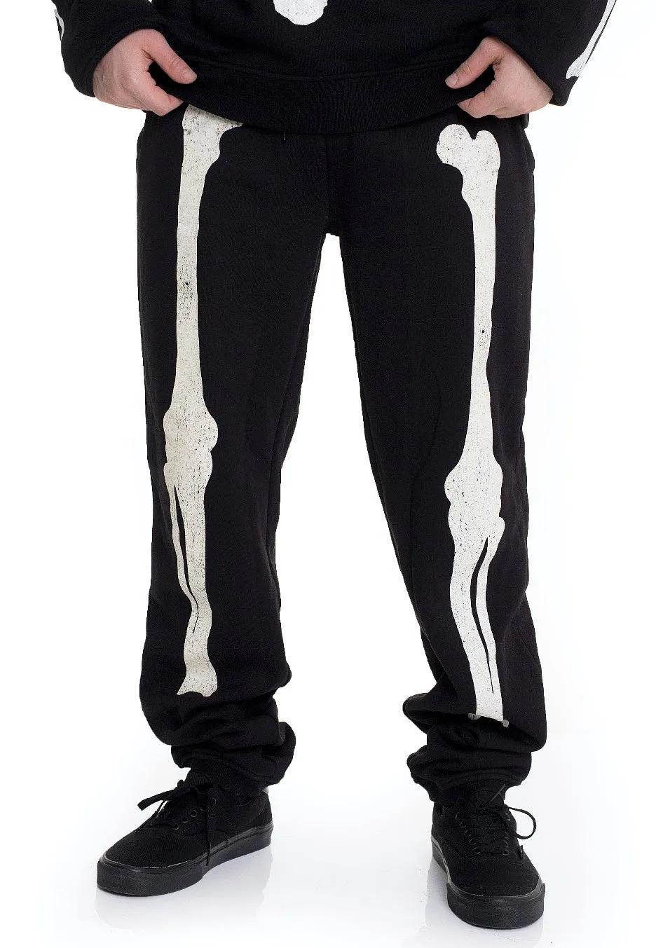 Dark Moon - Skeleton Glow In The Dark - Sweat Pants