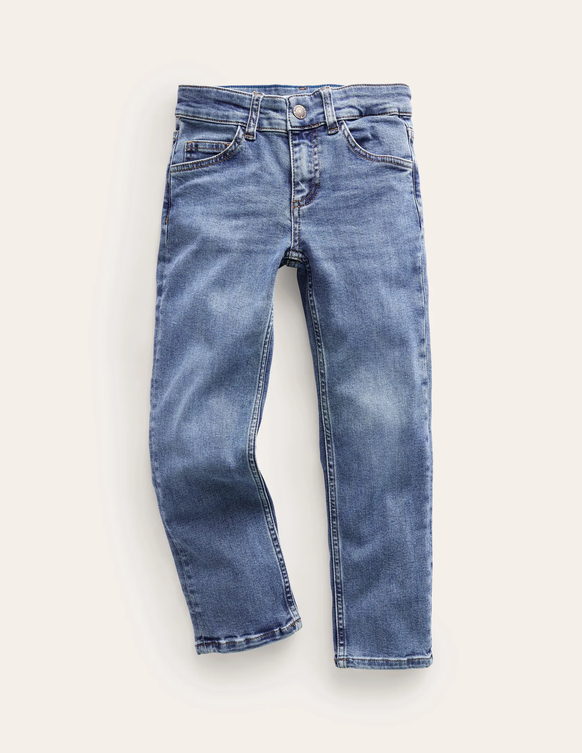 Dark Vintage Denim Slim Leg Jeans