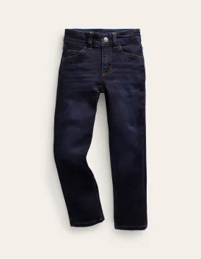 Dark Vintage Denim Slim Leg Jeans