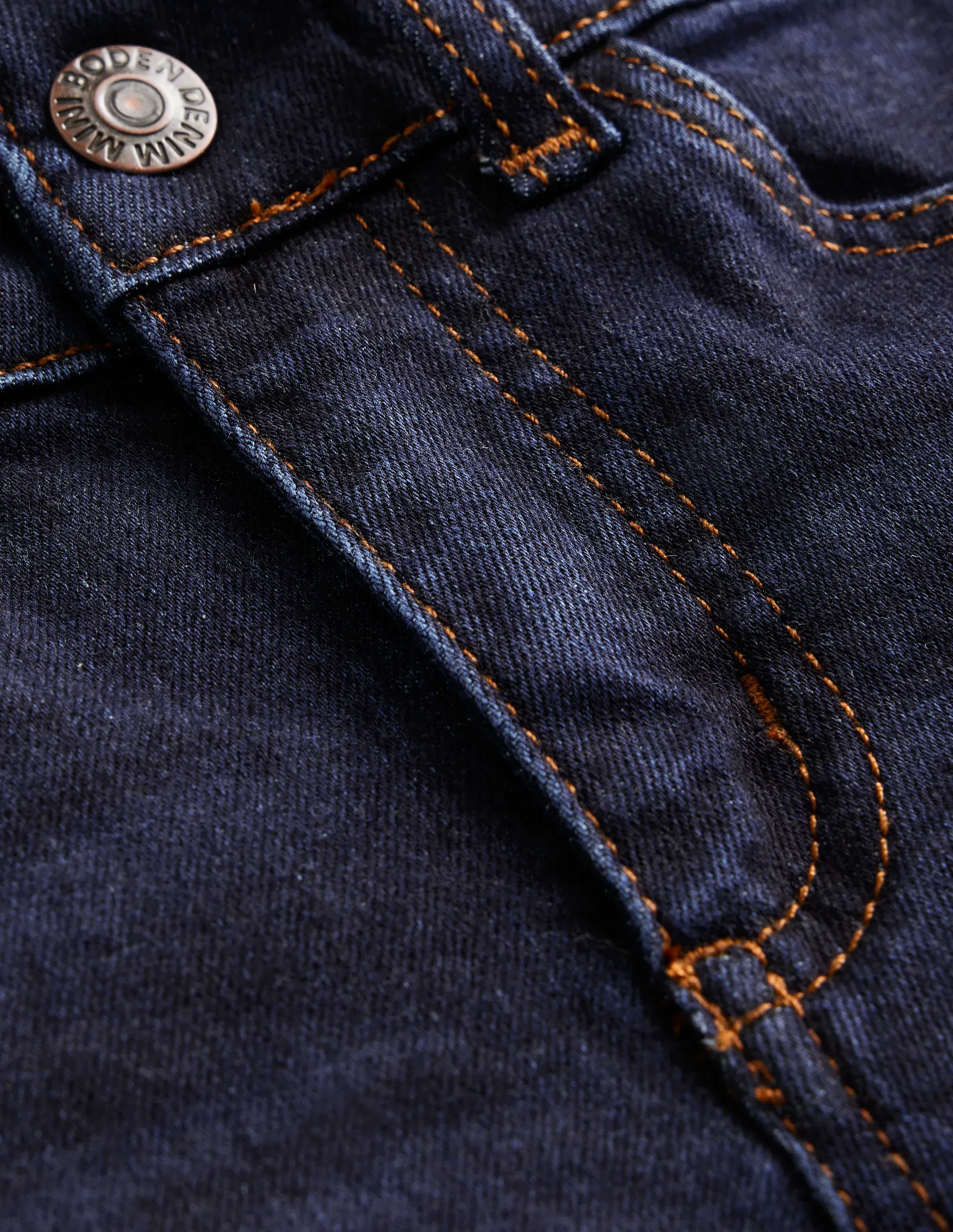 Dark Vintage Denim Slim Leg Jeans