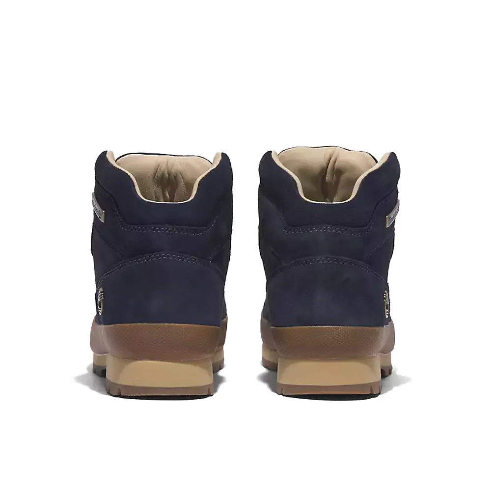 Euro Hiker Mid Lace Up Boot 'Dark Blue Suede'