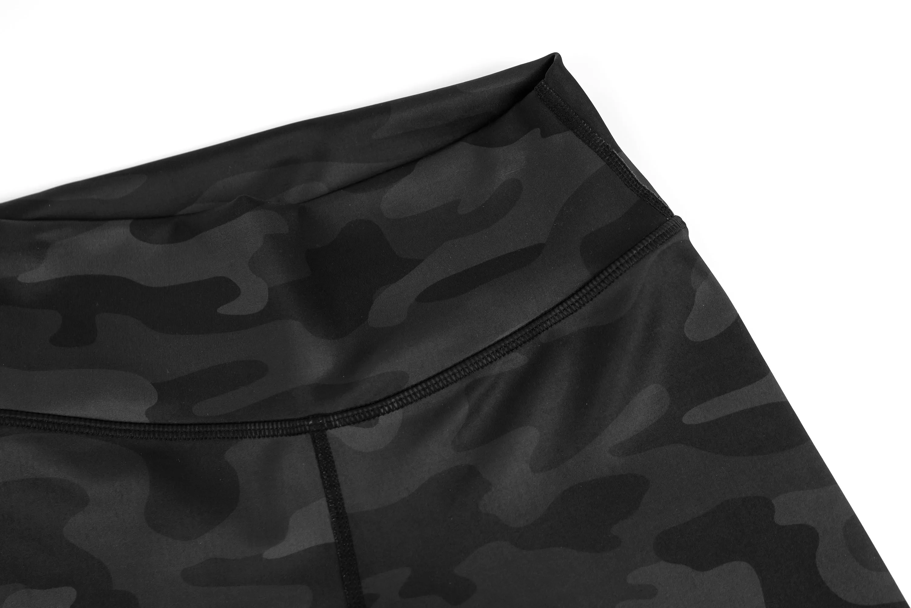 EXO Black Camo Shorts - Biker Length (long)