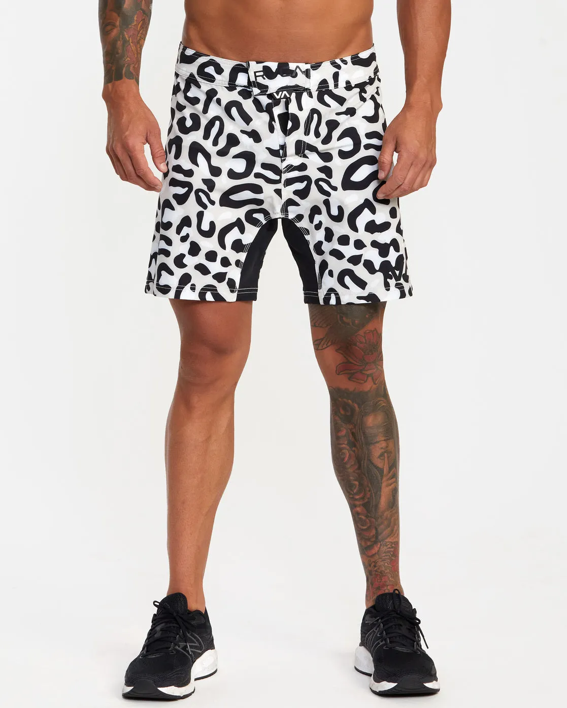 Fight 15 Scrapper Shorts - Animal Silver Bleach