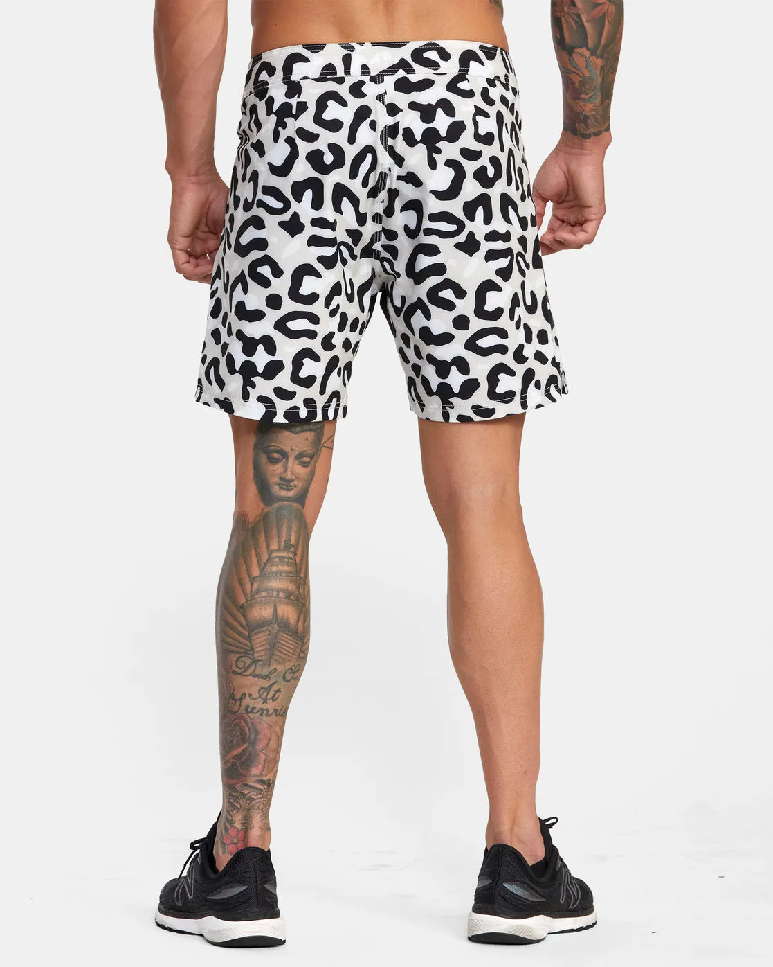 Fight 15 Scrapper Shorts - Animal Silver Bleach