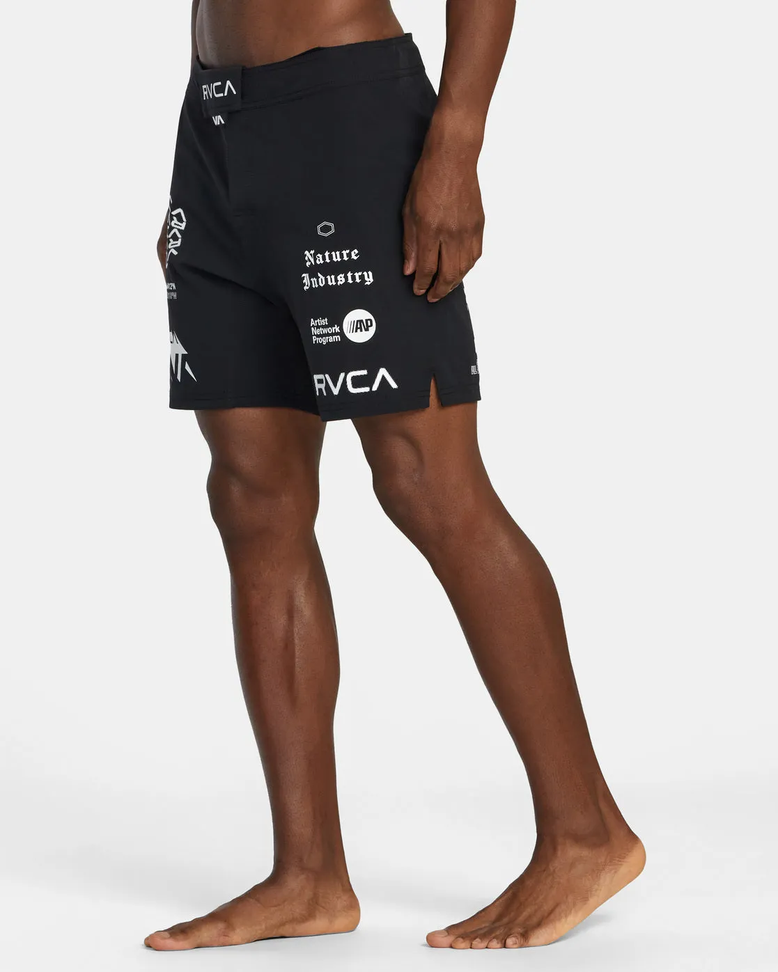 Fight 15 Scrapper Shorts - Black All Brand 2