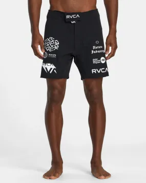 Fight 15 Scrapper Shorts - Black All Brand 2