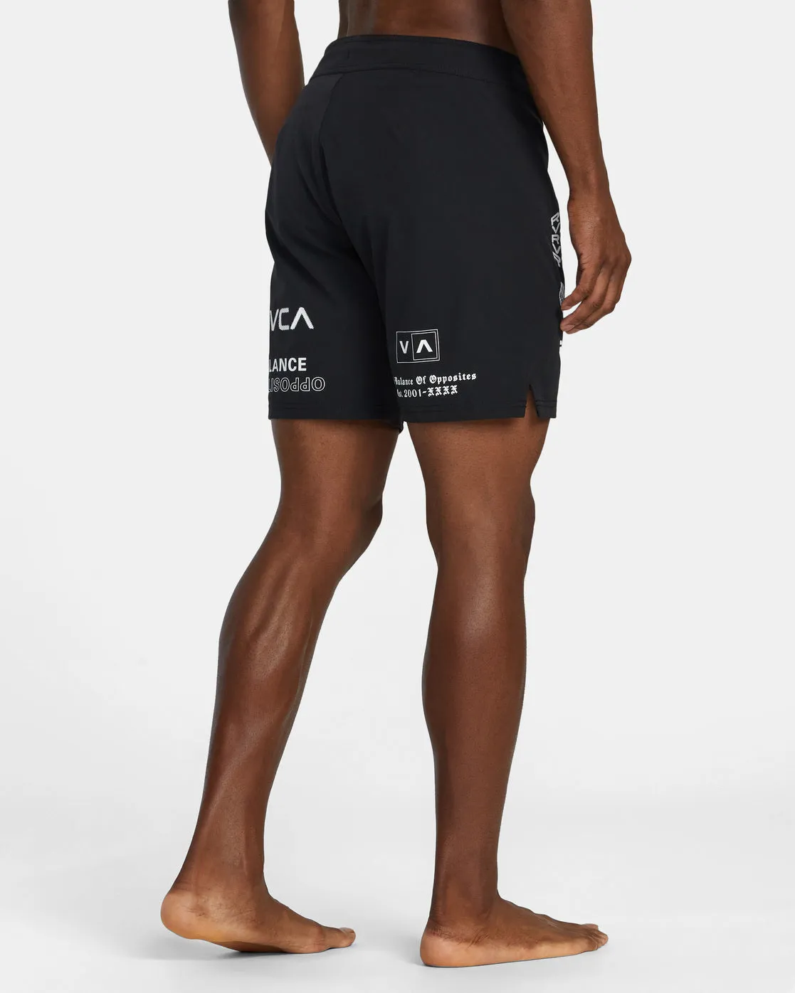 Fight 15 Scrapper Shorts - Black All Brand 2