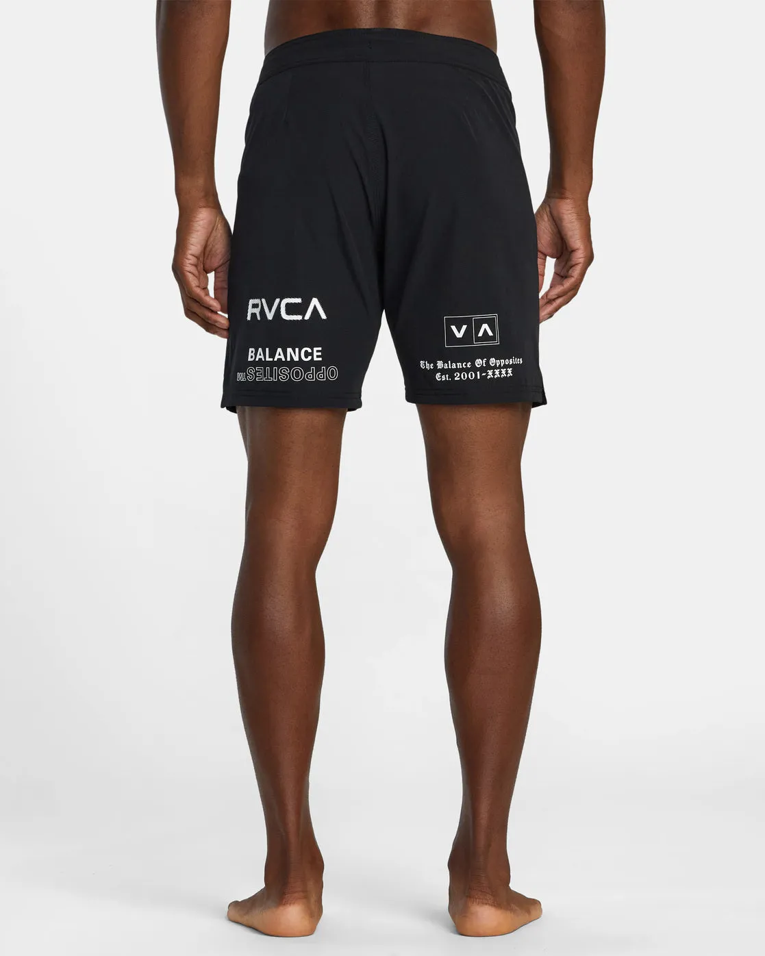 Fight 15 Scrapper Shorts - Black All Brand 2