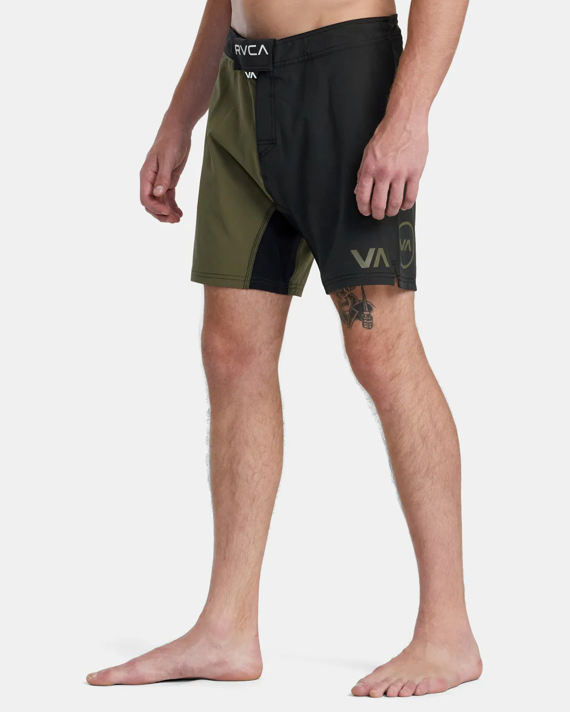 Fight 15 Scrapper Shorts - Dark Olive