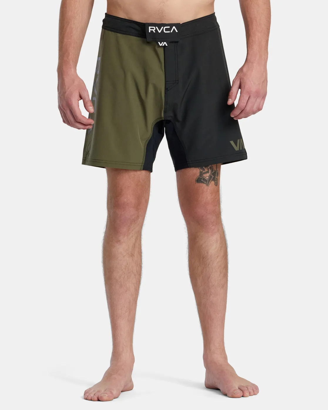 Fight 15 Scrapper Shorts - Dark Olive