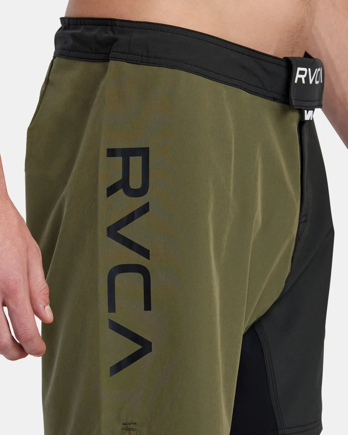 Fight 15 Scrapper Shorts - Dark Olive