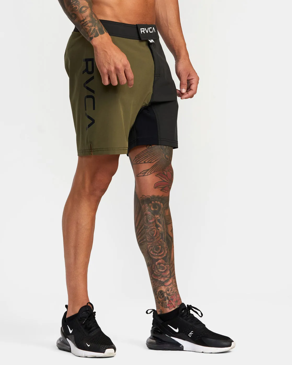 Fight 15 Scrapper Shorts - Olive